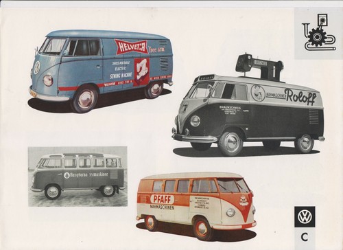 Depliant volkswagen t1 - volkswagen,