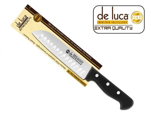 Coltello cuoco santoku - coltello, con