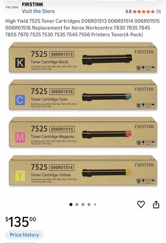 Cartuccia toner 7835 7525 - , per