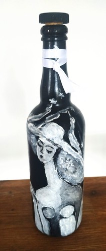 Handmade decorated glass - handmade,