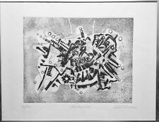 UMBERTO  MASTROIANNI  -  INCISIONE  50  X65