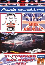DECAL AUDI QUATTRO MALCOLM