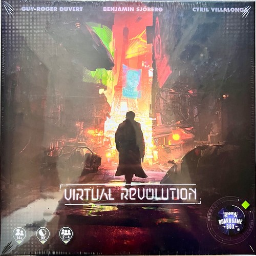 Virtual revolution board game - board,