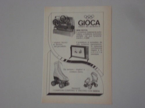 Advertising pubblicità 1972 - pubblicità,