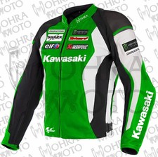 Giacca Moto Pelle Kawasaki