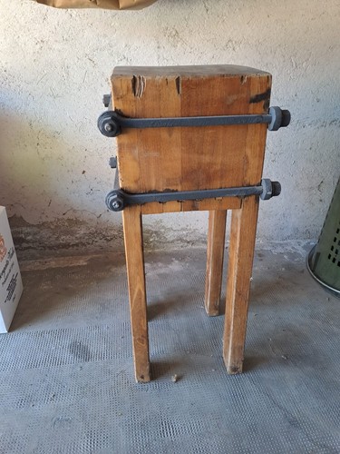 Ceppo macellaio vintage - ceppo,