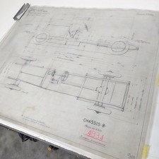 Disegno tecnico originale di
