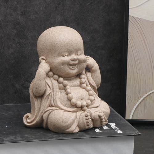 Statua buddha maitreya angolo - buddha,
