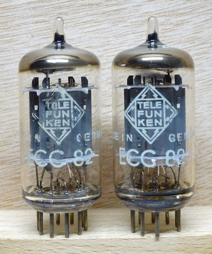 Coppia telefunken ecc82 - ecc82, |