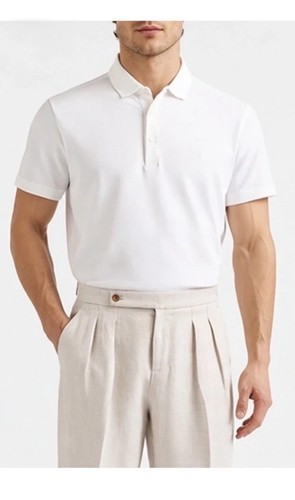 Polo homme blanc harmont - blanc, &