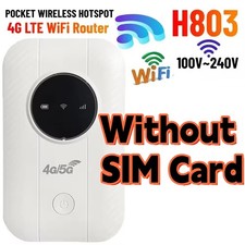 Router Portatile WiFi Tascabile Casa Free Internet Hotpot Alta Velocità 4G 5G