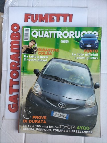 Quattroruote 598 toyota aygo - quattroruote, n.598