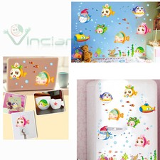 Wall sticker adesivi parete PESCI stickers MARE adesivo ACQUARIO muro decoro