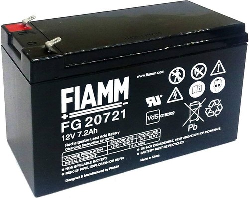 Batteria fiamm fg20721 12v 7ah - fiamm,