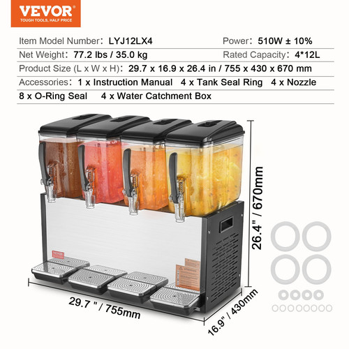 Vevor distributore bevande - vevor,
