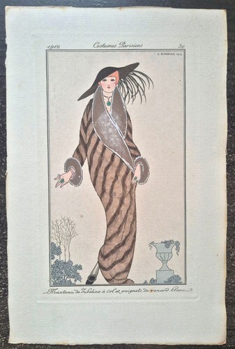 George barbier pochoir mode - barbier,
