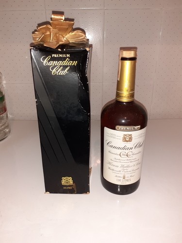 Canadian club whisky - club, anno