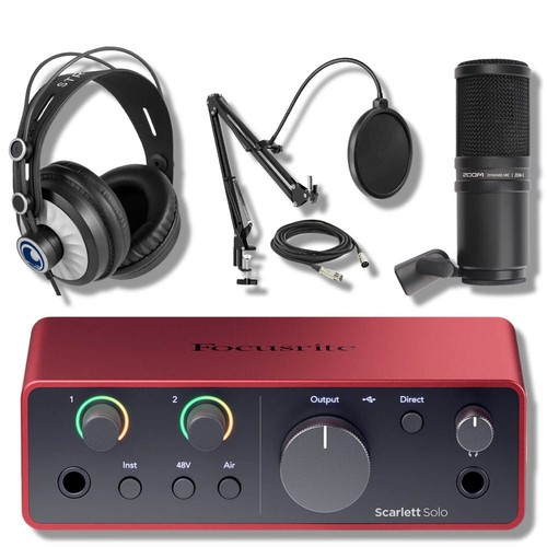 Focusrite scarlett solo - focusrite, 4g