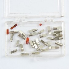 Assortimento Orologiaio di Brocot Scappamento Acciaio e Alcuni Pallet Granato