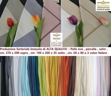 Produzione  lenzuola