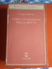 Libro Scienza G. Bateson Verso Un'Ecologia Della Mente Adelphi (1989)