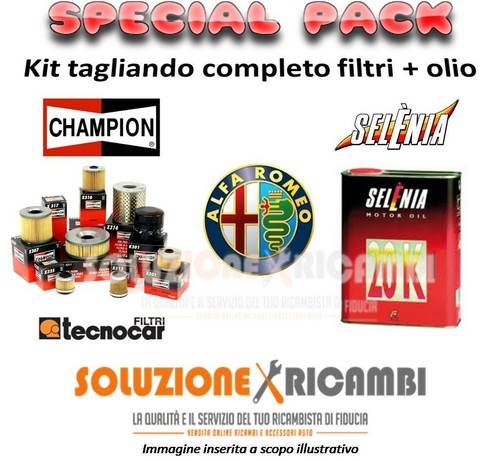 Kit tagliando filtri olio - kit,