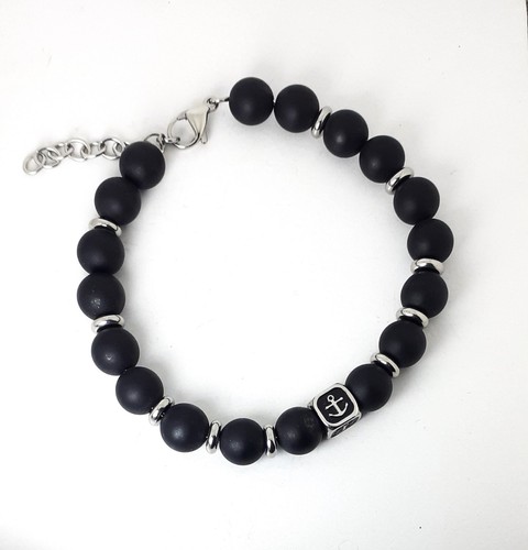 Bracciale uomo ananda steel - bracciale,