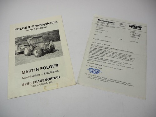 Brochure originale folger - brochure,