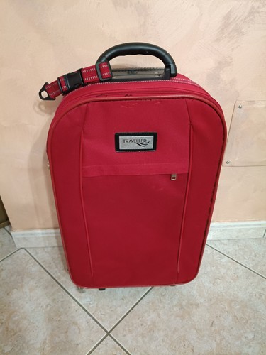 Trolley rosso tessuto - in,