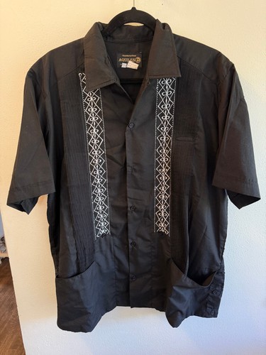 Guayabera vintage 100 cotone - guayabera, 100%