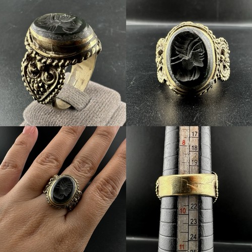 Anello antico ottone - antico, in