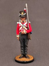 Soldatini giocattolo di latta, guerra napoleonica, soldato inglese 1815, 54 mm