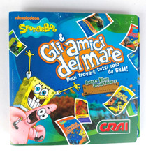 ALBUM COMPLETO Carte SPONGEBOB & GLI AMICI DEL MARE Ed. CRAI (2012)