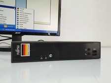 Fujitsu Mini PC Windows XP computer classico 64 GB mSAT SSD 1,2 GH 2 GB COM RS 232