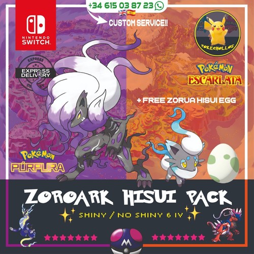 Zoroark hisui free egg - ✨zoroark,