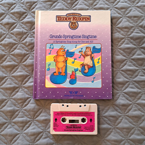Teddy ruxpin grundo springtime - ruxpin,