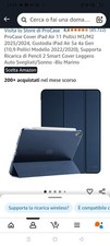 ProCase Custodia iPad Air 11" M2 M3 2024/2025, Cover iPad Air 6/5/4 Generazione