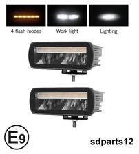 2 x Faro da Lavoro LED 17W 12V
