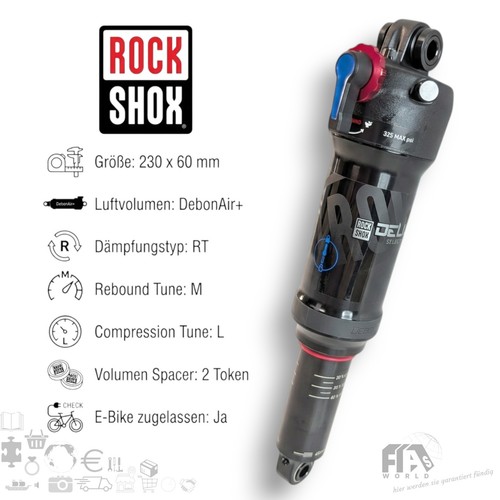 Ammortizzatore rockshox deluxe - ammortizzatore,