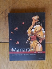 Manara-Le opere n.9: "L'uomo di carta-L'uomo delle nevi", Ed.il Sole 24 Ore