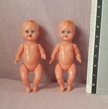 2 Mini bambole anni 50/60