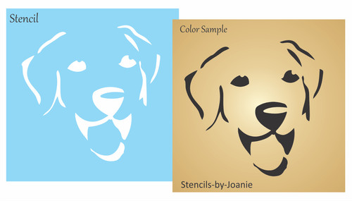 Stencil laboratorio - stencil, 4"