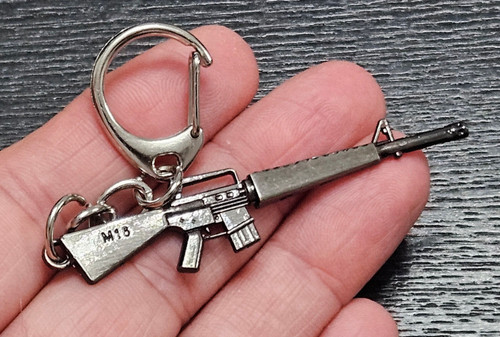 Miniature metal m16 assault - metal,