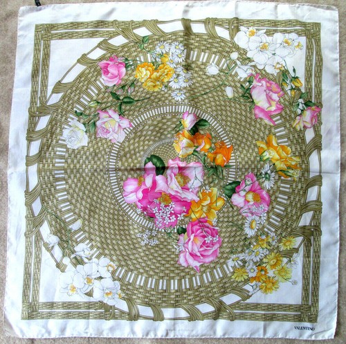 Valentino foulard soie - -valentino,