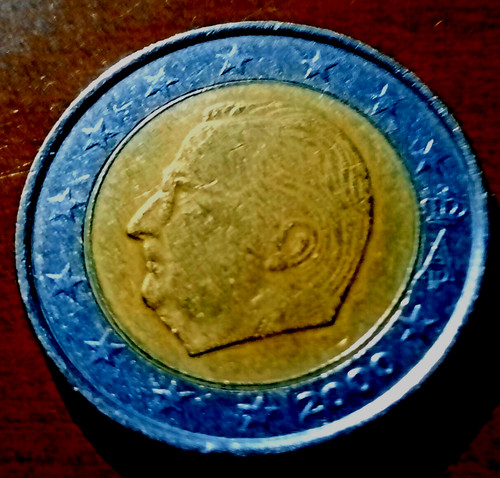 Rarissima moneta belgio - moneta, €2