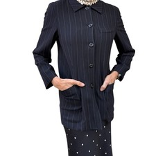 Blazer gessato indispensabile
