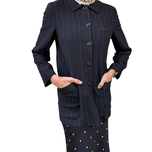 Blazer gessato indispensabile
