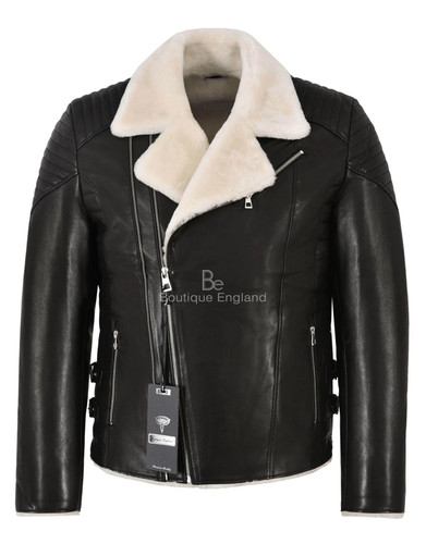 Giacca uomo vera pelle - , biker