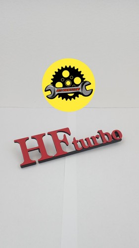 Emblema turbo lancia delta - hf,