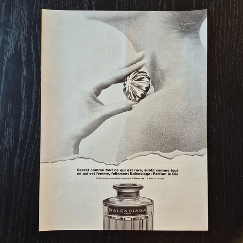 1968 balenciaga parfum dix - 1968,